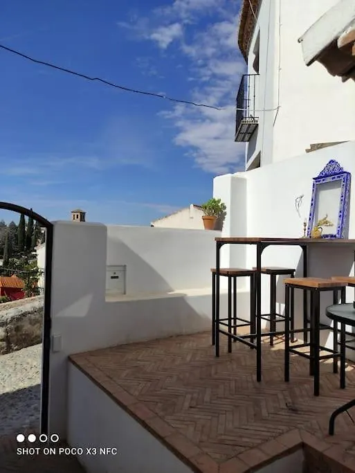 Cueva Albaicin Granada Avec Vue Sur L'Alhambra Villa Holiday home